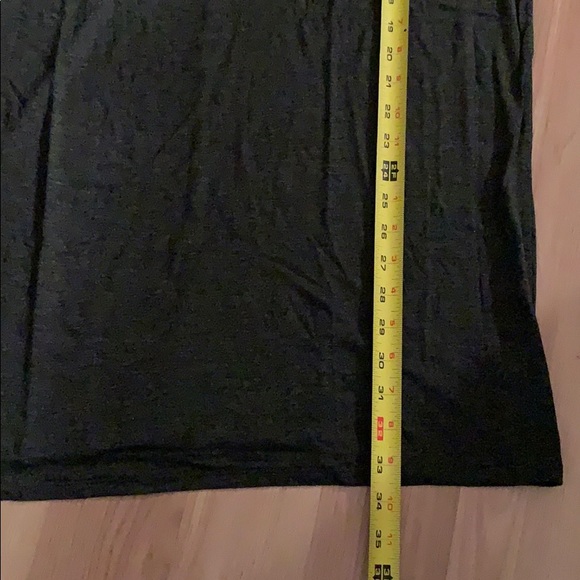 NEW Cozy Gray Long Sleeve Dress L - Picture 7 of 7